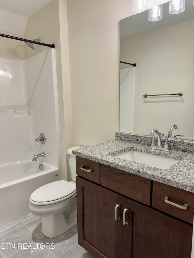2107 Lantern Park Ln, Knoxville, TN 37932 - full bathroom with vanity and shower / bathtub combination