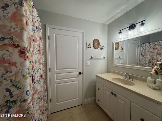 135 Whisper Creek Rd, Lafollette, TN 37766 - full bath with tile patterned flooring and vanity