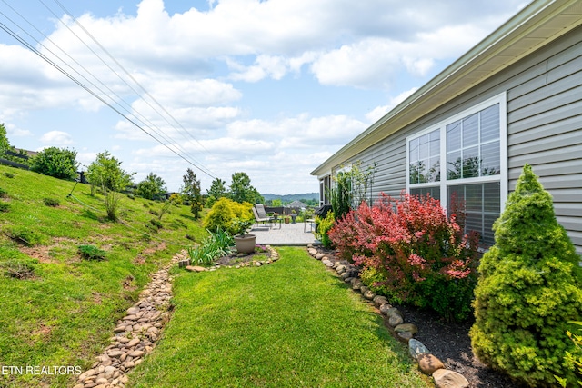 1426 Mesquite Dr, Sevierville, TN 37876 - view of grassy yard featuring a patio area