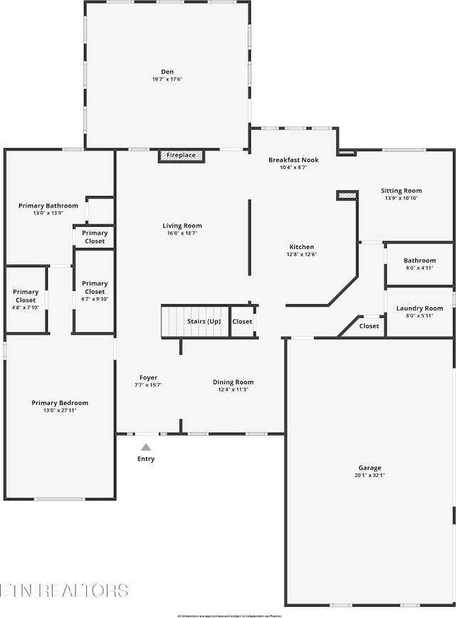 510 Argyle Way, Maryville, TN 37801 - view of floor plan / room layout