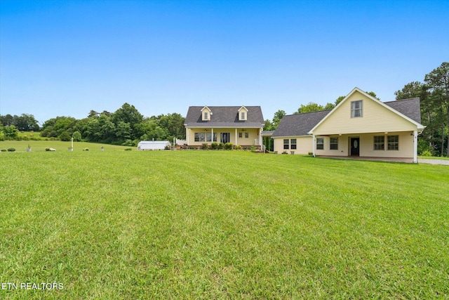 171 Wrenwood Way, Greenback, TN 37742 - view of front of house featuring a front yard and a porch