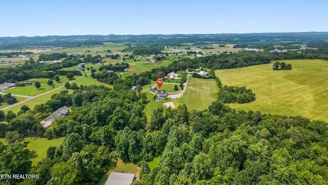 171 Wrenwood Way, Greenback, TN 37742 - aerial view of property and surrounding area with rural landscape