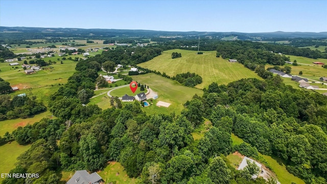 171 Wrenwood Way, Greenback, TN 37742 - aerial overview of property's location with rural landscape