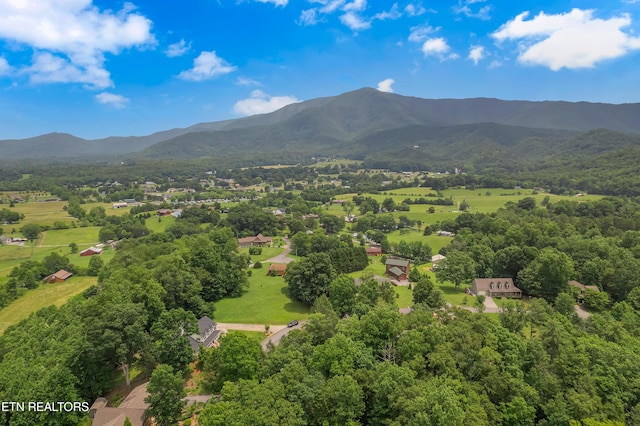 4040 Roundtop Dr, Sevierville, TN 37862 - aerial view of a mountain backdrop