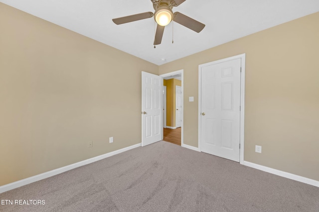 8040 Walt Way, Corryton, TN 37721 - unfurnished bedroom with carpet flooring and ceiling fan