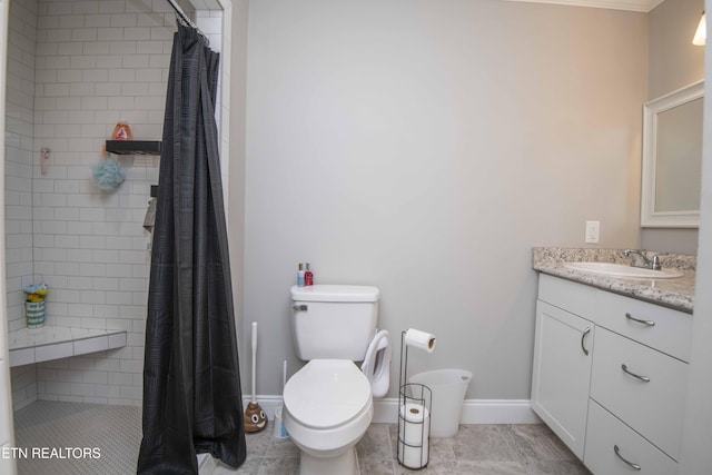 1359 Byrd Cir, Kingston, TN 37763 - bathroom featuring vanity, a stall shower, and tile patterned flooring