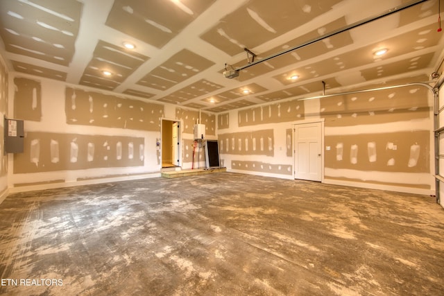 760 Rockview Rd, Jamestown, TN 38556 - garage with electric panel and baseboards
