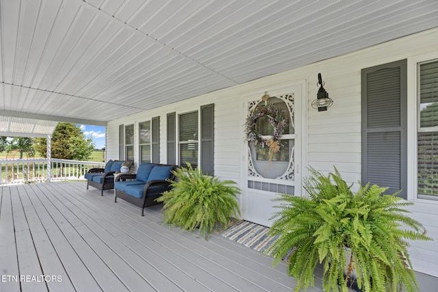 1292 Deer Lodge Hwy, Sunbright, TN 37872 - view of porch