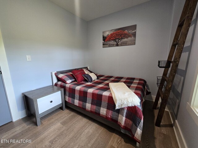 669 Crooked Branch Pvt Rd, Huntsville, TN 37756 - bedroom featuring wood finished floors and baseboards