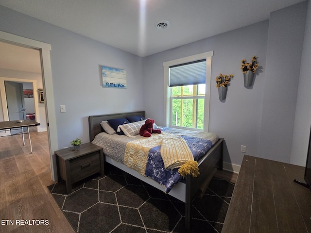 669 Crooked Branch Pvt Rd, Huntsville, TN 37756 - bedroom with dark wood-type flooring
