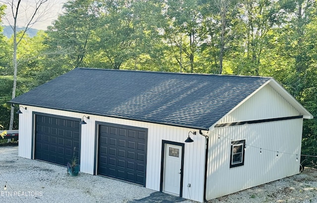 669 Crooked Branch Pvt Rd, Huntsville, TN 37756 - view of detached garage