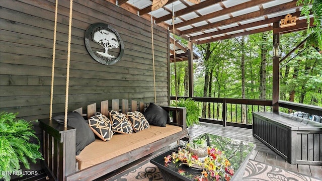 573 Hilltop Dr, Jacksboro, TN 37757 - view of deck