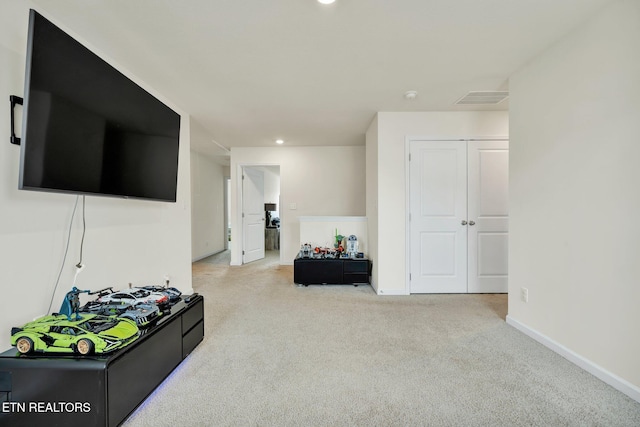 3235 NE Rolling Meadow Way, Cleveland, TN 37323 - rec room with carpet and recessed lighting