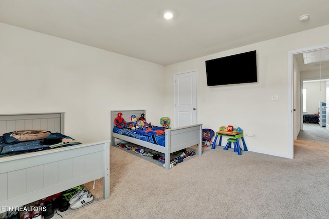 3235 NE Rolling Meadow Way, Cleveland, TN 37323 - bedroom with carpet and attic access