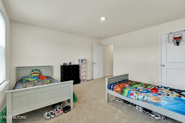 3235 NE Rolling Meadow Way, Cleveland, TN 37323 - carpeted bedroom featuring multiple windows and recessed lighting