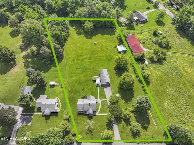 7518 Clapps Chapel Rd, Corryton, TN 37721 - view of property location featuring property parcel outlined