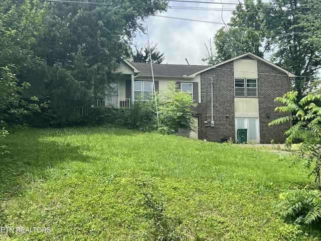 525 Cherokee Heights Dr, Maryville, TN 37801 - view of front of house featuring brick siding and a chimney