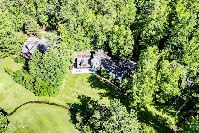 3950 Castle Rd, Gatlinburg, TN 37738 - drone / aerial view