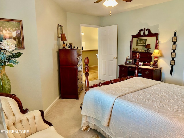 209 Commander Way, Knoxville, TN 37934 - carpeted bedroom featuring baseboards and a ceiling fan