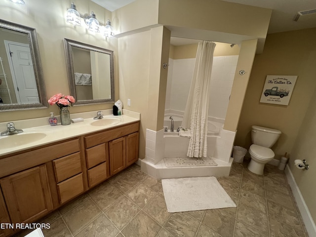 527 River Place Way Unit 516, Sevierville, TN 37862 - bathroom with double vanity and tile patterned floors