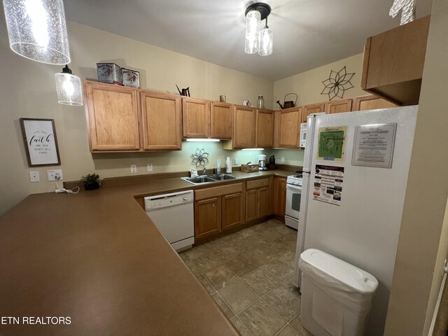 527 River Place Way Unit 516, Sevierville, TN 37862 - kitchen with white appliances and a sink