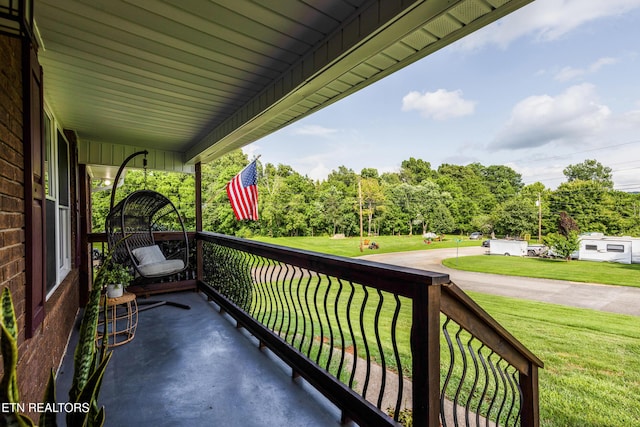 4313 Midview Ln, Knoxville, TN 37938 - view of covered porch