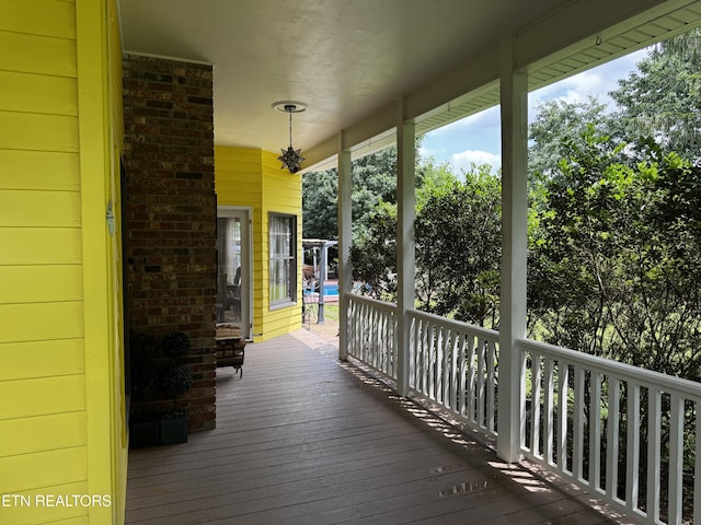 281 Red Williams Rd, Crossville, TN 38555 - view of wooden terrace