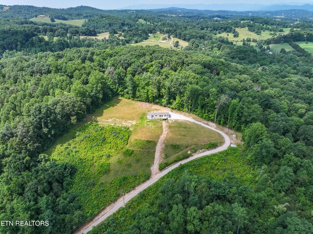 750 Bethlehem Rd, Lafollette, TN 37766 - view of property location featuring a heavily wooded area