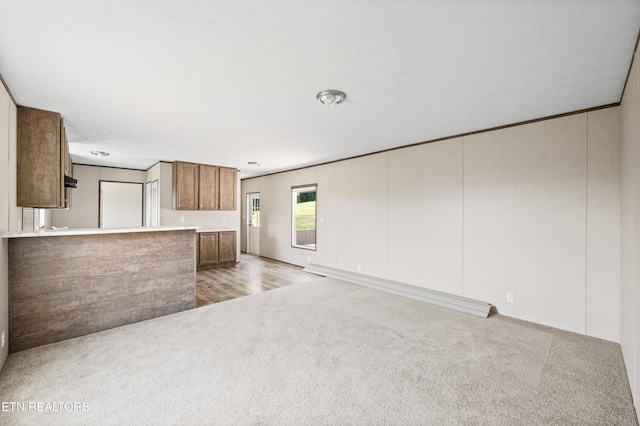 750 Bethlehem Rd, Lafollette, TN 37766 - unfurnished living room with light carpet