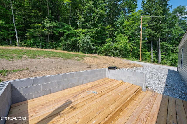 750 Bethlehem Rd, Lafollette, TN 37766 - view of wooden deck