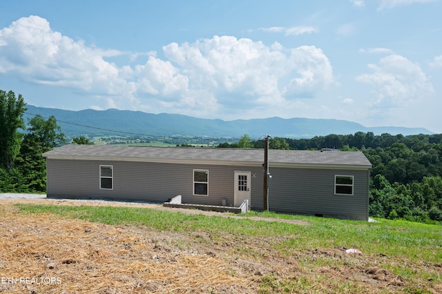 750 Bethlehem Rd, Lafollette, TN 37766 - rear view of property with a mountain view