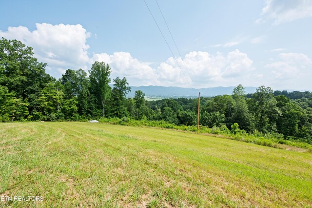 750 Bethlehem Rd, Lafollette, TN 37766 - view of mountain backdrop featuring a heavily wooded area