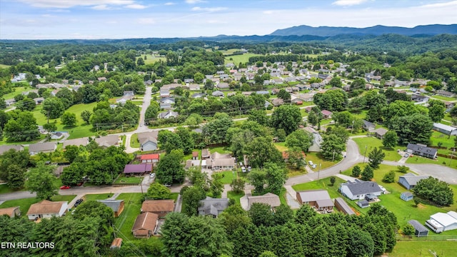 3123 Valemont Dr, Maryville, TN 37803 - aerial view of residential area featuring mountains