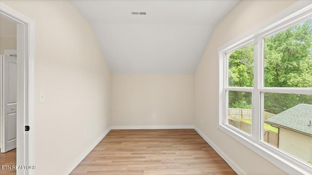 130 S Van Gilder St, Knoxville, TN 37915 - bonus room with lofted ceiling and light wood-style floors