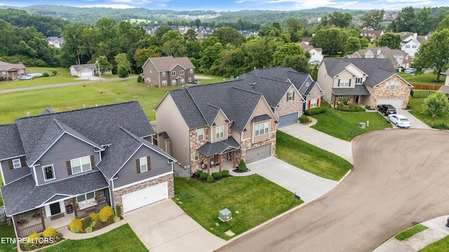 2679 Brooke Willow Blvd, Knoxville, TN 37932 - aerial perspective of suburban area