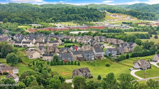 2679 Brooke Willow Blvd, Knoxville, TN 37932 - aerial view of property's location featuring nearby suburban area and a heavily wooded area