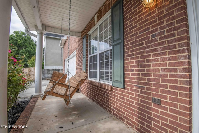 1223 Walnut Branch Ln, Knoxville, TN 37922 - view of covered porch