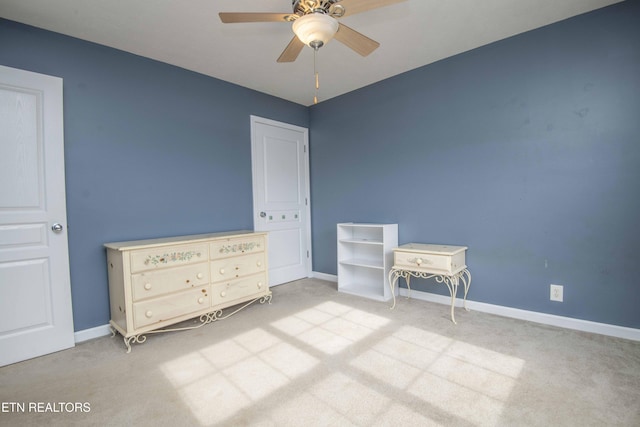 1223 Walnut Branch Ln, Knoxville, TN 37922 - bedroom with carpet and a ceiling fan
