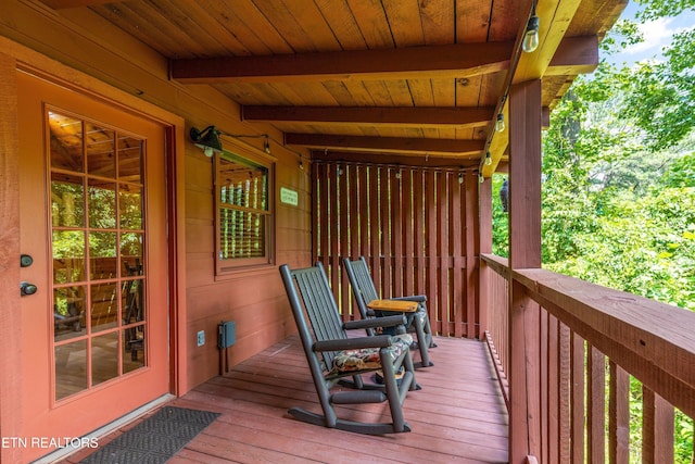 4110 Kidds Way Unit 6, Gatlinburg, TN 37738 - view of deck