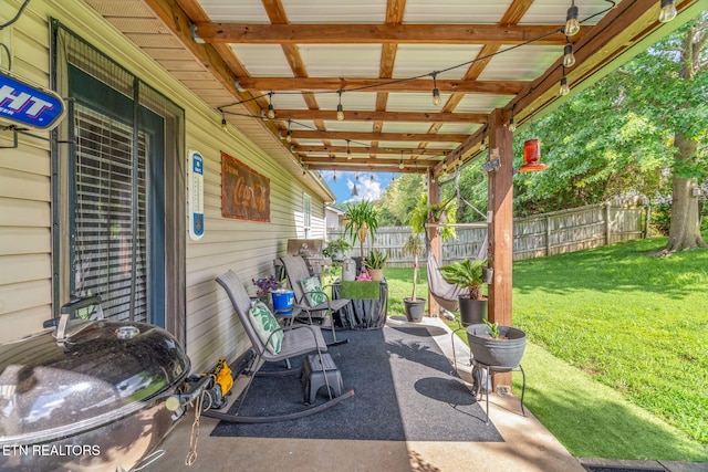 7527 Wheatmeadow Rd, Corryton, TN 37721 - view of patio