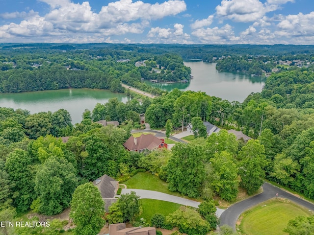 135 Chanusi Way, Loudon, TN 37774 - bird's eye view of a large body of water and a forest
