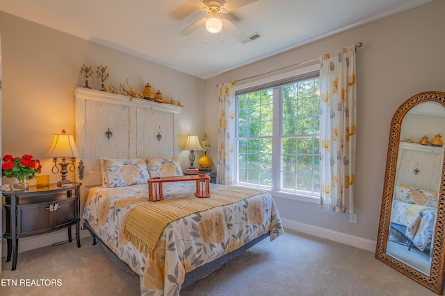 135 Chanusi Way, Loudon, TN 37774 - carpeted bedroom with baseboards and a ceiling fan