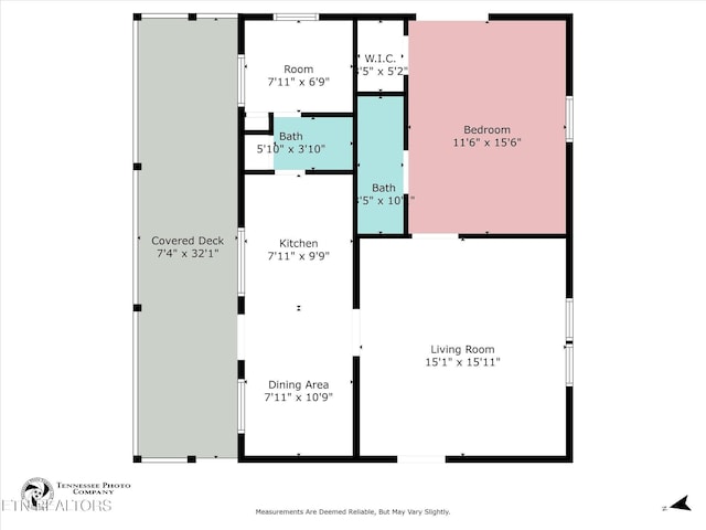 502 Midnight Dr, Byrdstown, TN 38549 - view of home floor plan