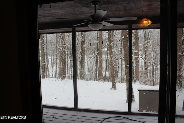 108 Laurel Dr, Jamestown, TN 38556 - unfurnished sunroom featuring healthy amount of natural light