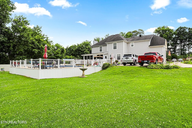 7110 Royal Springs Blvd, Knoxville, TN 37918 - rear view of property with an attached garage