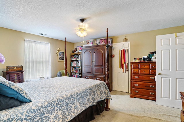 7110 Royal Springs Blvd, Knoxville, TN 37918 - bedroom with light colored carpet and a textured ceiling