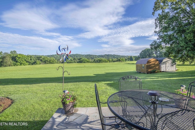 506 Blockhouse Valley Rd, Clinton, TN 37716 - view of patio / terrace with a storage unit