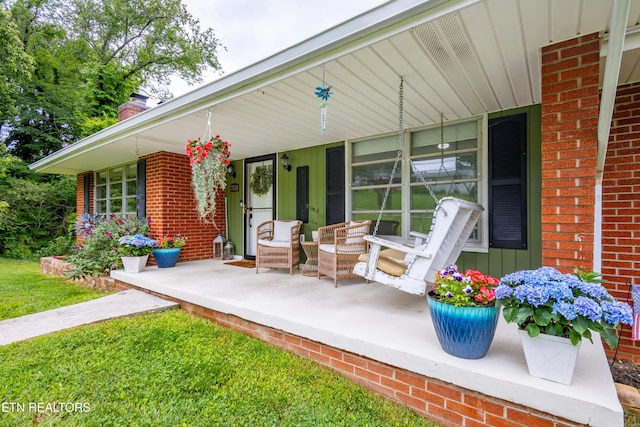 7908 Collier Rd, Powell, TN 37849 - view of covered porch