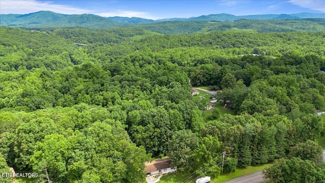 150 Scott Dr, Huntsville, TN 37756 - bird's eye view of a forest and a mountainous background