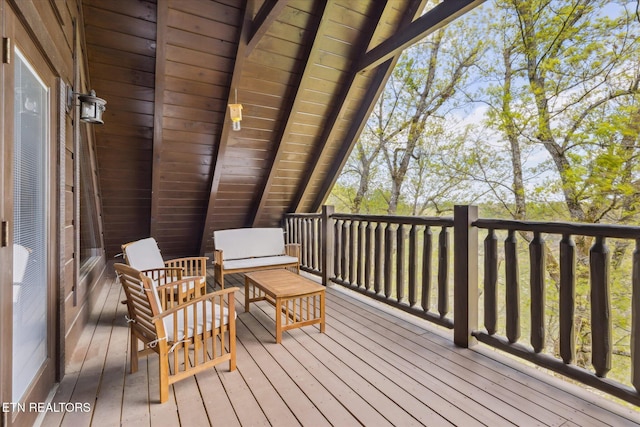 3206 Falling Leaf Way, Pigeon Forge, TN 37863 - view of wooden deck